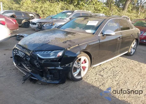 2020 Audi S4 Premium Plus Tfsi Quattro Tiptronic z USA, uszkodzony, nr VIN WAUB4AF42LA042839